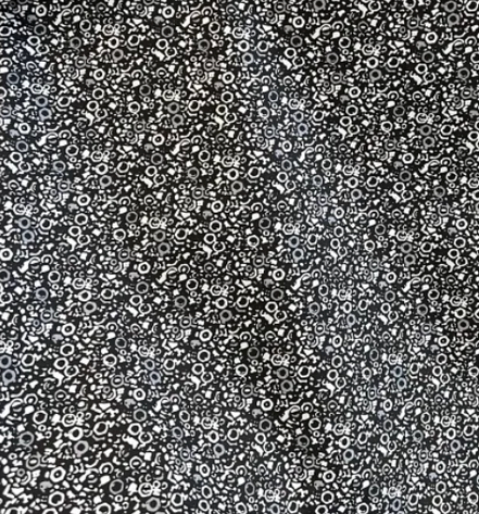 Lightweight Cotton Poplin Fabric- Black, White, Gray- For Shirts, Blouses, Dresses- 58” Wide (TT-A339-19944 BLACK)