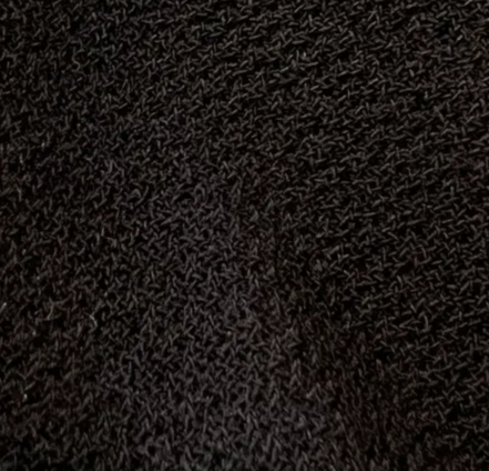 Black Gibraltar Double Face Wool Crepe- 58-60” Wide