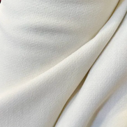 White Gibraltar Double Face Wool Crepe- 58-60” Wide