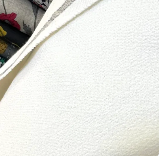 White Gibraltar Double Face Wool Crepe- 58-60” Wide