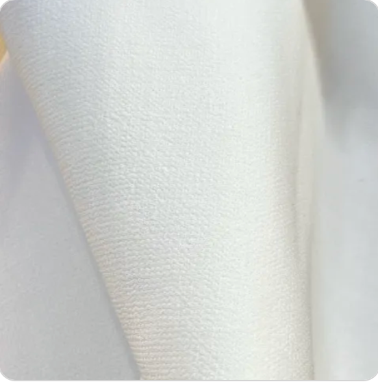 White Gibraltar Double Face Wool Crepe- 58-60” Wide