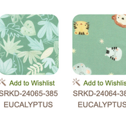 The Wild Ones- Jungle Animals, Rainbows- 16 Piece Fat Quarter FQ Bundle- Cotton