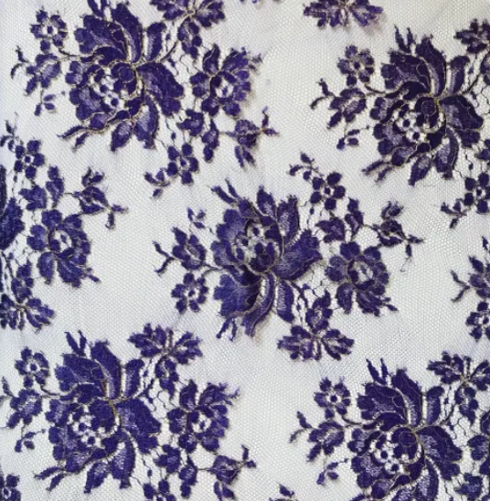Royal Purple Chantilly Lace- 35