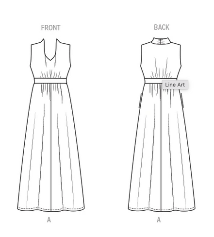 Butterick B6941 Sewing Pattern Women's Knit Dresses by Palmer/Pletsch