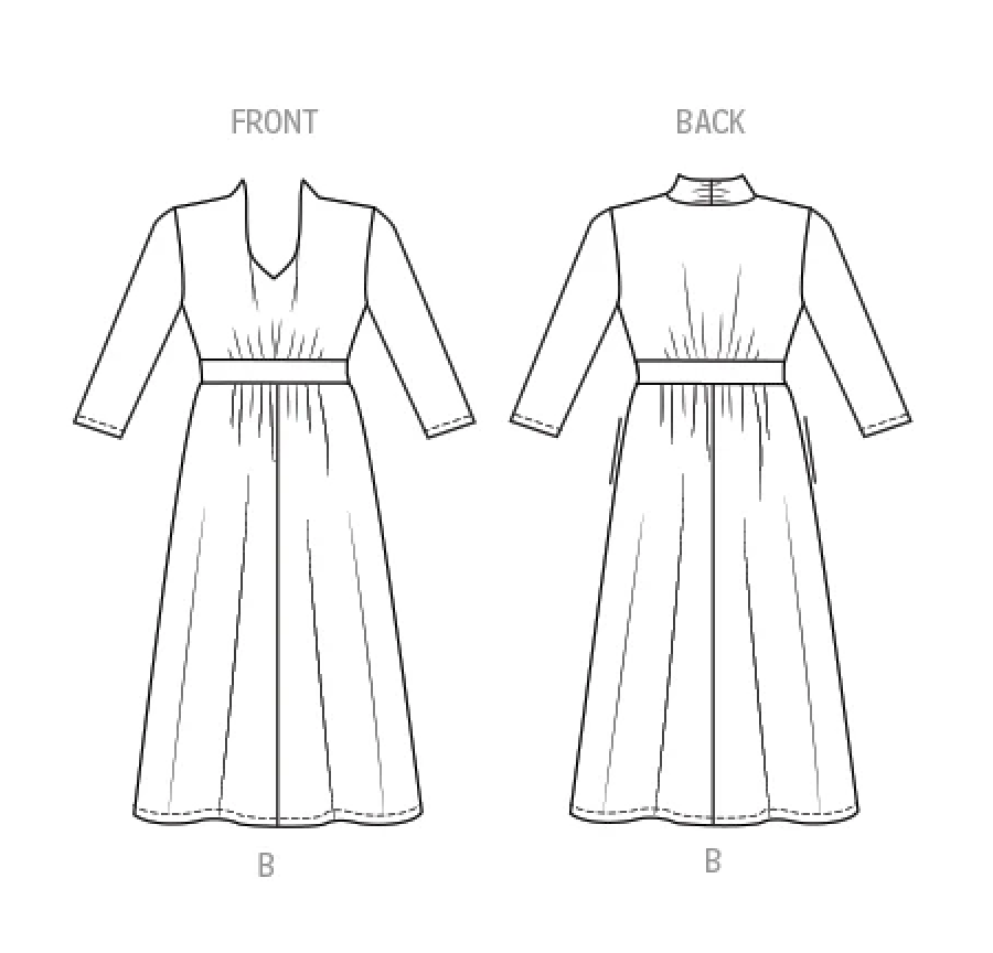 Butterick B6941 Sewing Pattern Women's Knit Dresses by Palmer/Pletsch