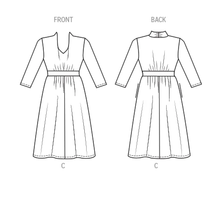 Butterick B6941 Sewing Pattern Women's Knit Dresses by Palmer/Pletsch