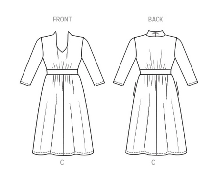 Butterick B6941 Sewing Pattern Women's Knit Dresses by Palmer/Pletsch
