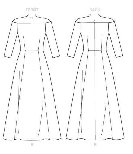 Butterick B6639 Sewing Pattern Misses’ Wedding/ Bridal Dress/ Formal Gown