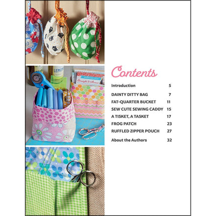 It Takes Two! Quick & Easy Patterns for 2 Fat Quarters- Book- Author: Barbara Groves