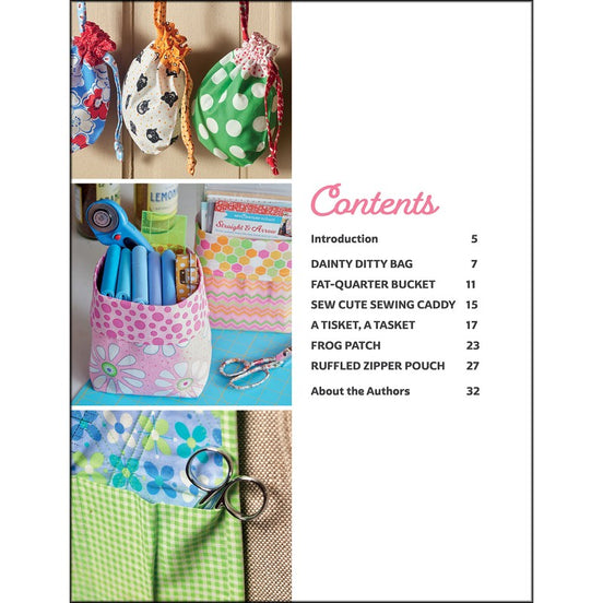 It Takes Two! Quick & Easy Patterns for 2 Fat Quarters- Book- Author: Barbara Groves