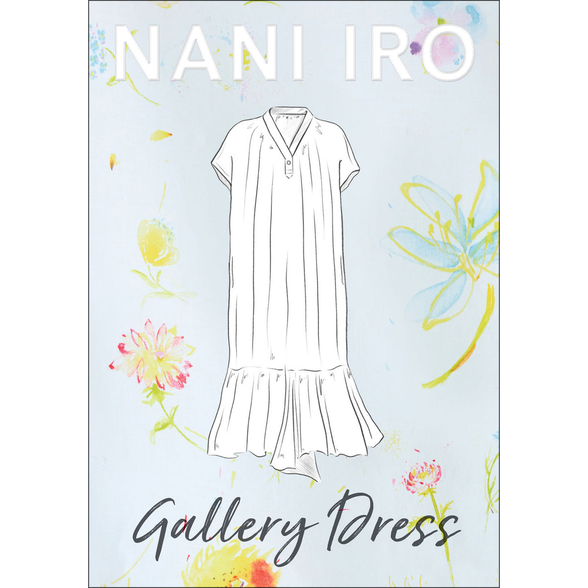Nani Iro Gallery Dress- Paper Pattern
