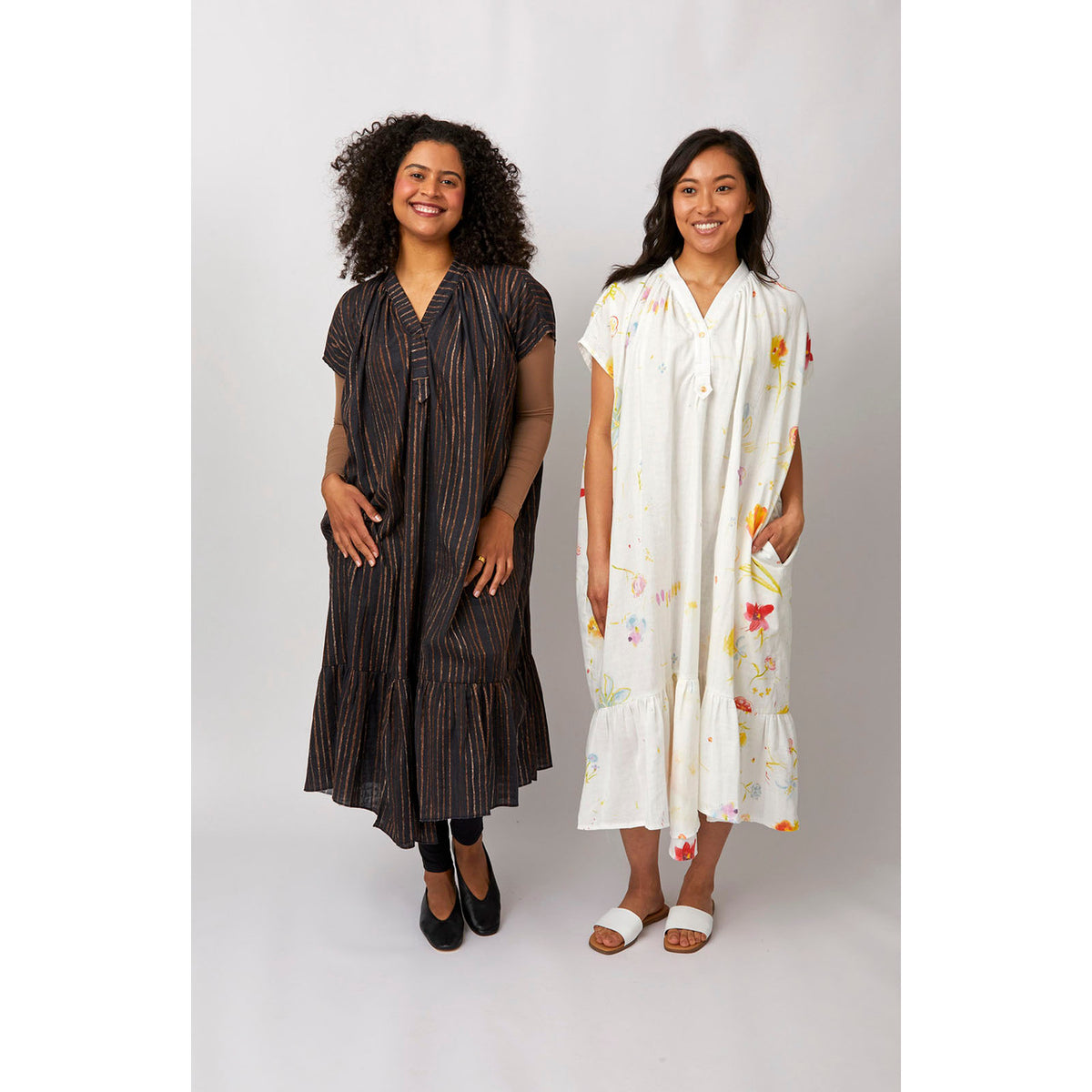 Nani Iro Gallery Dress- Paper Pattern