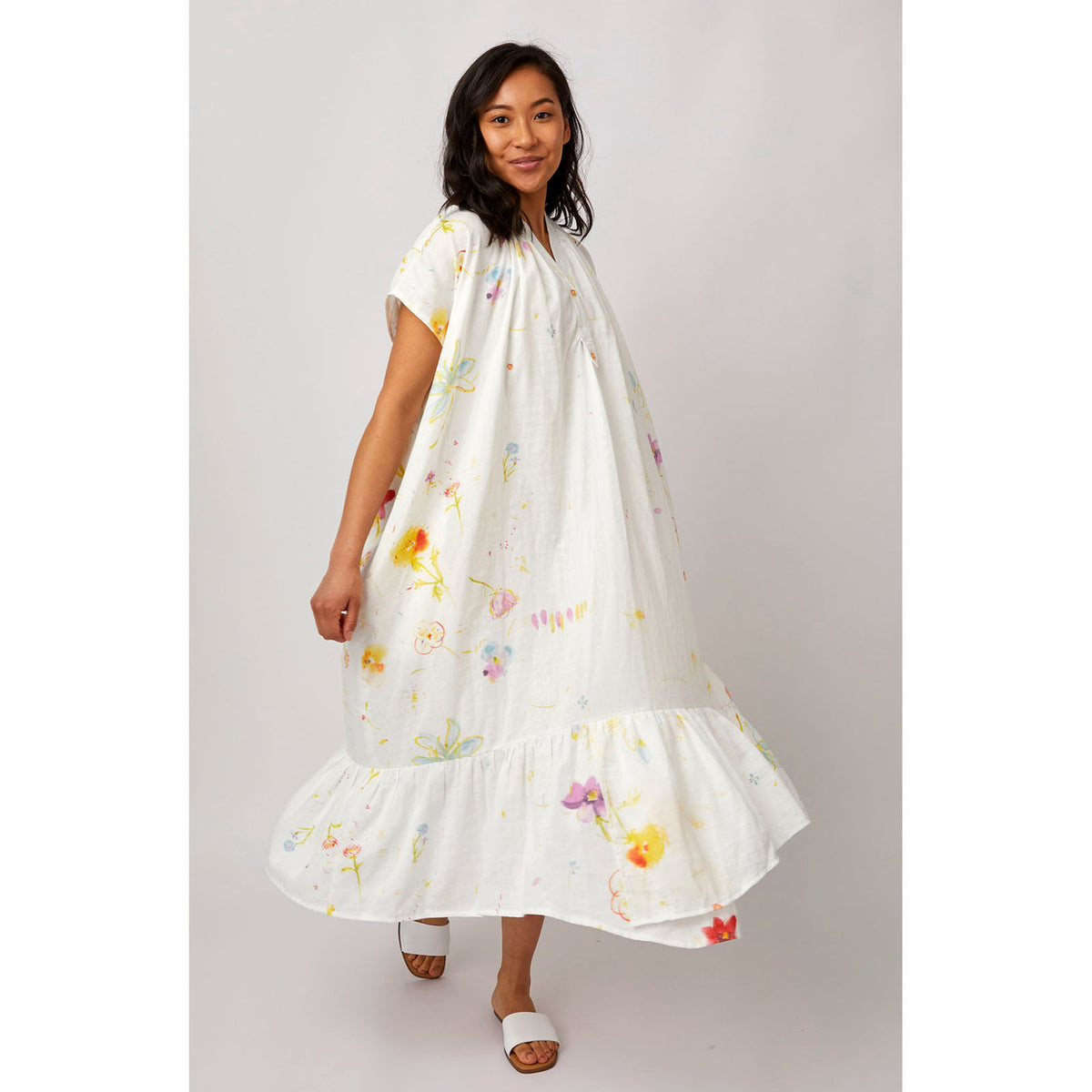 Nani Iro Gallery Dress- Paper Pattern