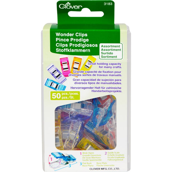 Wonder Clips- 50 count- by Clover #3183