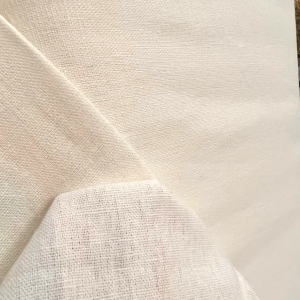 Off-White "Linen" Essex Linen- Cotton Blend CANVAS Fabric- 44" Wide