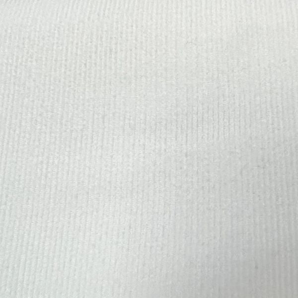 White- PFD- Prepared For Dyeing- 21 Wale Cotton Corduroy- 57” Wide