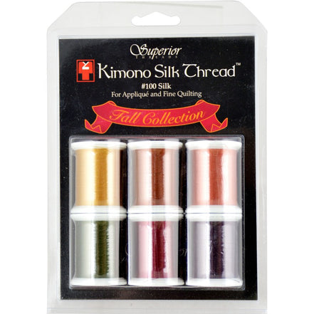 Superior Thread- Kimono Silk Thread- Fall Collection