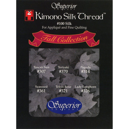 Superior Thread- Kimono Silk Thread- Fall Collection