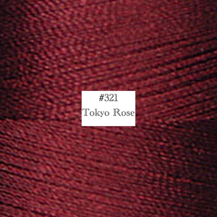 Superior Threads Kimono Silk: 220 yds- #321 Tokyo Rose
