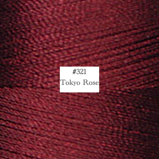Superior Threads Kimono Silk: 220 yds- #321 Tokyo Rose