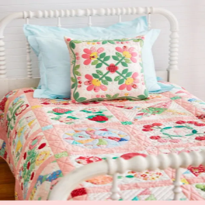 The Vintage Flower Sampler Quilt - Atsuko Matsuyama - Book