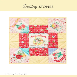 The Vintage Flower Sampler Quilt - Atsuko Matsuyama - Book